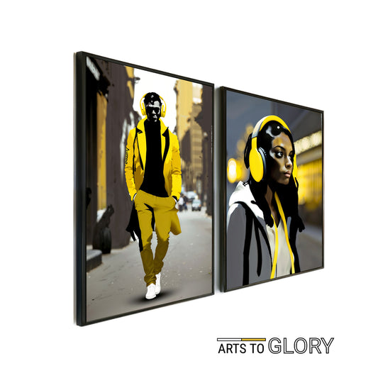 High Street Portraits | Striking Urban Wall Art in Monochrome with Bright Yellow Accents | Digital Art | 60 x 90 cm (2:3 Ratio) - Arts To GloryHigh Street Portraits | Striking Urban Wall Art in Monochrome with Bright Yellow Accents | Digital Art | 60 x 90 cm (2:3 Ratio)YellowArts To GloryHigh Street Portraits | Striking Urban Wall Art in Monochrome with Bright Yellow Accents | Digital Art | 61 x 91 cm (2:3 Ratio) - Arts To GloryHigh Street Portraits | Striking Urban Wall Art in Monochrome with B