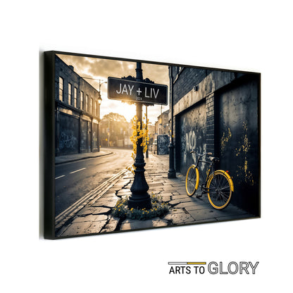 Customisable Street Sign