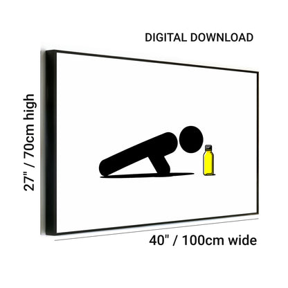 Don't Sweat It | Minimalist Fitness Art | Yellow Accent | Digital Print | Home Decor | Digital Download | 100 x 70 cm - Arts To GloryDon't Sweat It | Minimalist Fitness Art | Yellow Accent | Digital Print | Home Decor | Digital Download | 100 x 70 cmYellowArts To GloryDon't Sweat It | Minimalist Fitness Art | Yellow Accent | Digital Print | Home Decor | Digital Download | 100 x 70 cm - Arts To GloryDon't Sweat It | Minimalist Fitness Art | Yellow Accent | Digital Print | Home Decor | Digital Dow