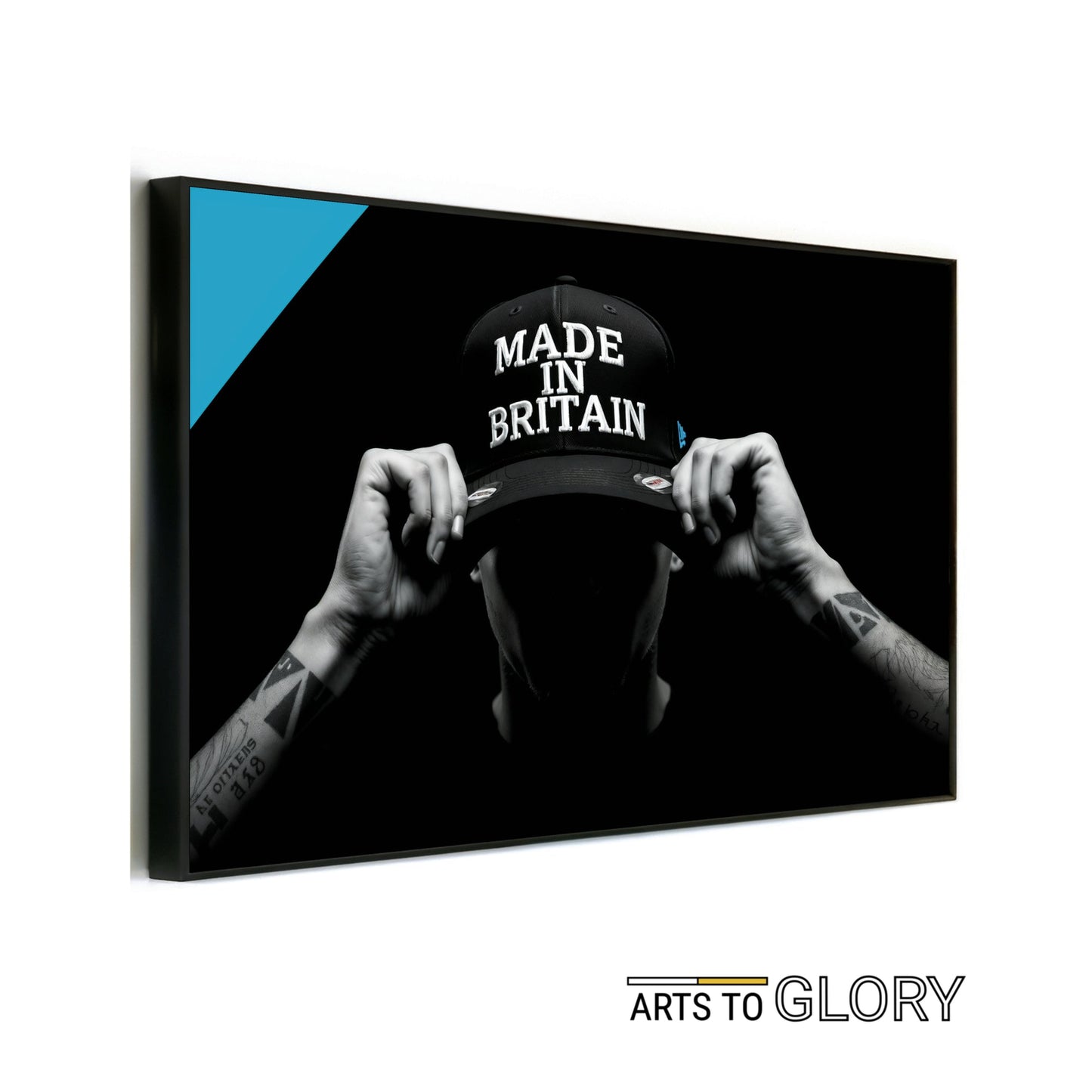 Made In Britain - Arts To GloryMade In BritainDigital Wall ArtArts To GloryHigh - contrast digital artwork featuring bold Made in Britain text, ideal for modern and industrial décor.