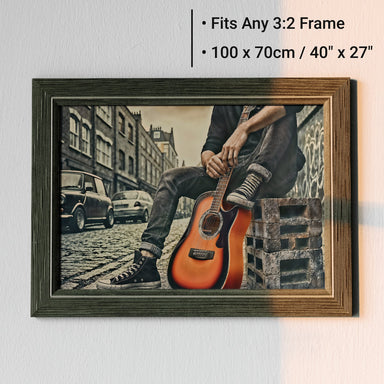 Man with Orange Guitar – Arts To Glory